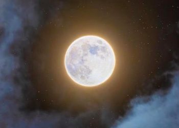 Así fue captada la “Luna de Lobo” desde El Salvador