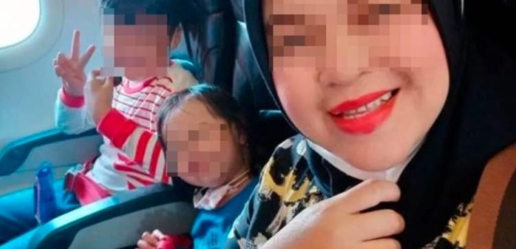 “Adiós familia”: El video de despedida de mujer y sus hijos antes de subir en avión que cayó al mar de Indonesia