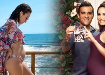 Presentadora salvadoreña ya conoce el género del bebé que espera con el hijo del expresidente Flores