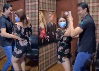 Filtran video del alcalde de San Miguel “bachateando” con una chica