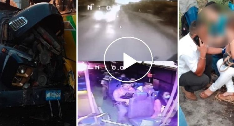 Sale a la luz video del momento exacto en que pipa y microbús ruta 109 impactaron este martes