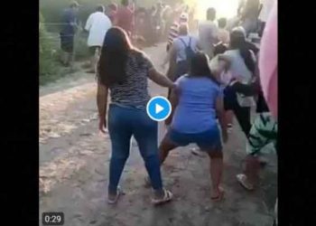 Circula video del momento justo cuando embarazada es arrollada por un caballo en una carrera clandestina