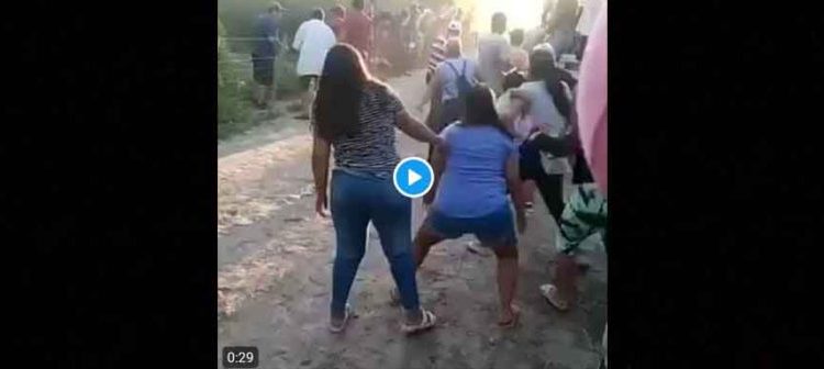 Circula video del momento justo cuando embarazada es arrollada por un caballo en una carrera clandestina