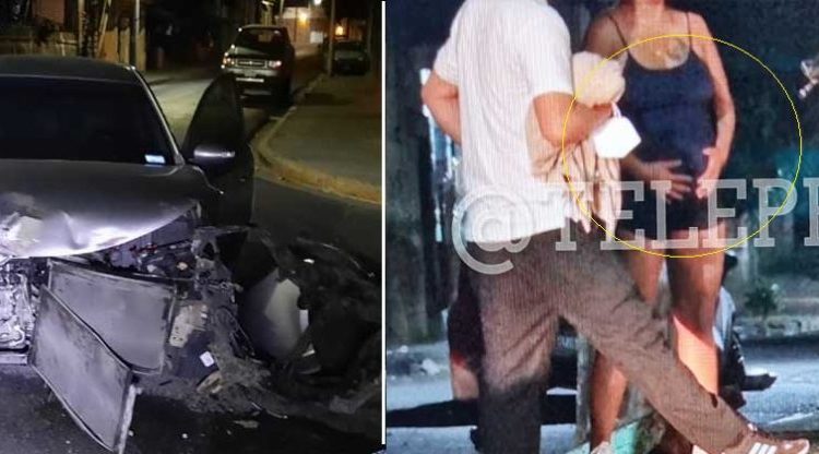 Mujer embarazada en presunto estado de ebriedad provoca grave accidente