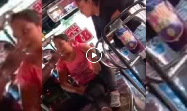Busero es sorprendido muy cariñoso con otra mujer: “Así te quería hallar”