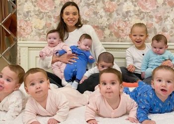 Mujer de 23 años tiene 11 hijos y sueña con formar la familia más grande del mundo