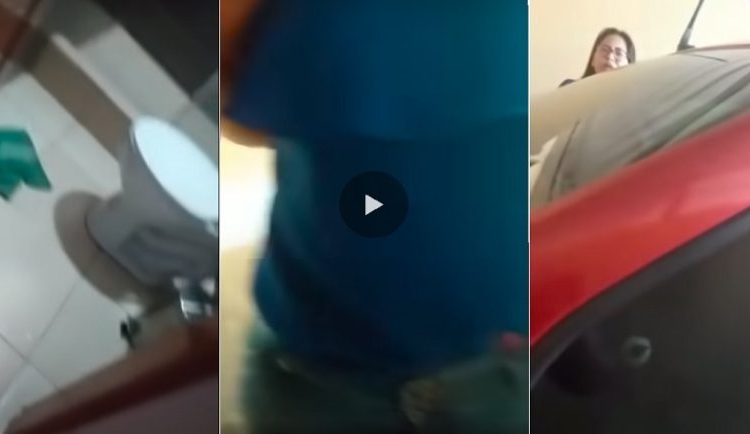 Señora encuentra a la novia de su hijo con otro hombre en el cuarto de un motel