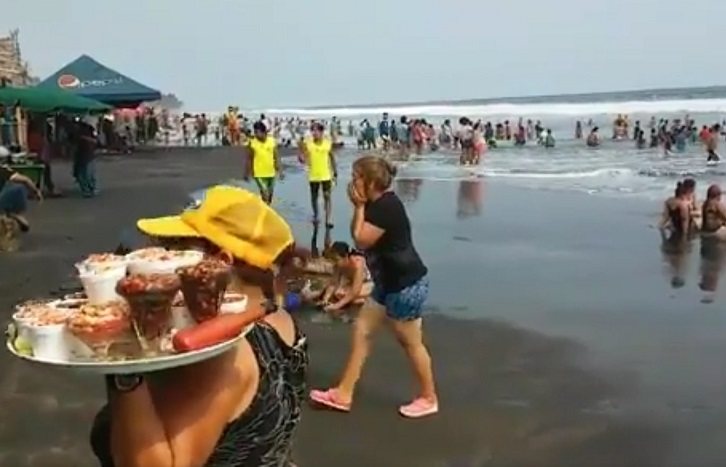 Más 9,000 personas han visitado las playas salvadoreñas en los primeros días vacaciones