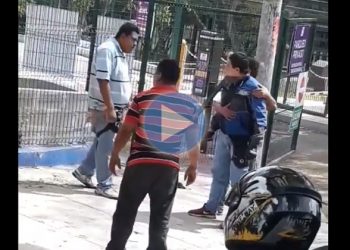 Intolerancia: Conductores se van a los golpes en pleno tráfico de San Salvador