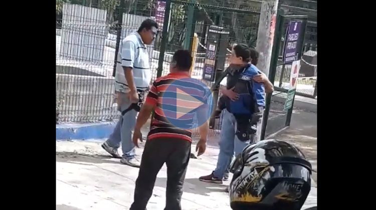 Intolerancia: Conductores se van a los golpes en pleno tráfico de San Salvador