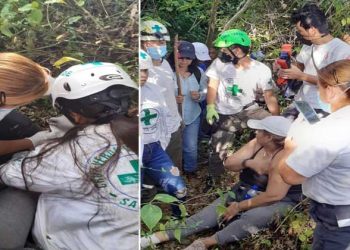 Localizan a turistas reportados como extraviados en el cráter de El Boquerón