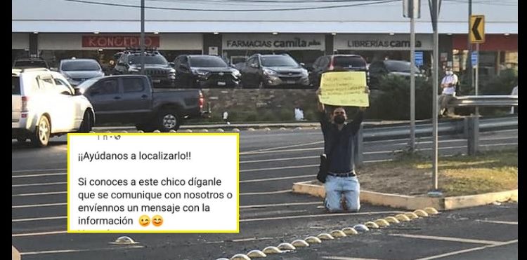 Empresa ofrece trabajo a joven que pedía una oportunidad laboral: Piden ayuda para localizarlo