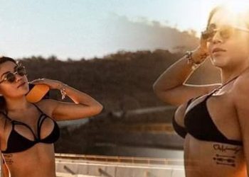 Salvadoreña sube la temperatura con atrevida sesión de fotos en Camino a Surf City