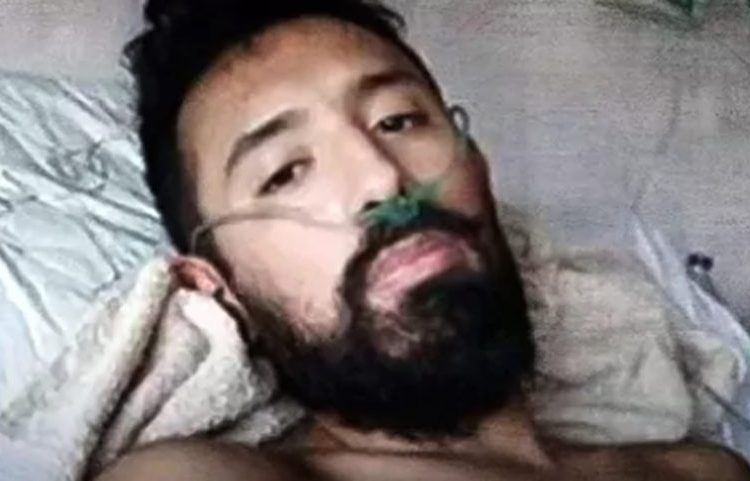 Joven lo daban por muerto a causa de COVID-19, pero el ruido de la bolsa mortuoria lo despertó