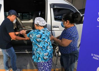 VMT habilita cinco puntos de salida hacia el Megacentro de Vacunación en San Salvador