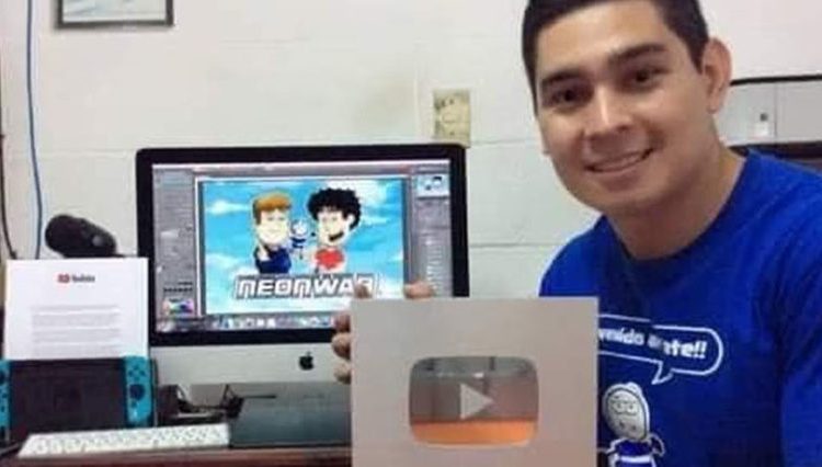 Muere Youtuber salvadoreño, Neon War