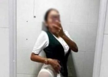Filtran fotos íntimas de presunta enfermera
