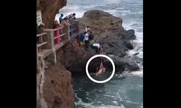Pareja estuvo a punto de morir en el puerto de Acajutla
