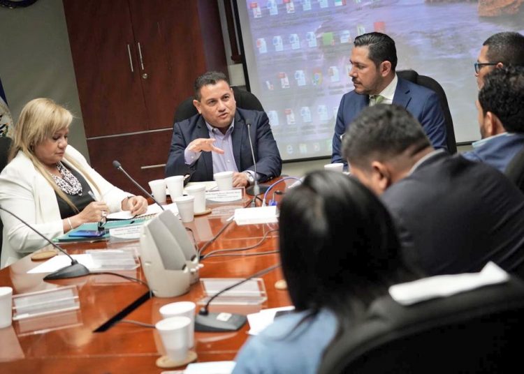 Ministro Rolando Castro se reúne con diputados de la Asamblea para crear un marco legal que garantice los derechos de los trabajadores de seguridad y limpieza