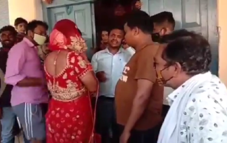 Hombre se filtra vestido de mujer en la boda de su amante, entérate de su final