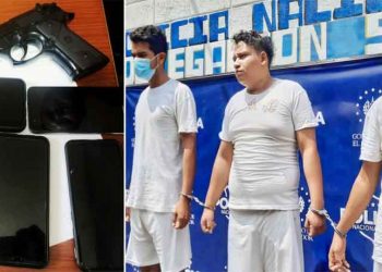 Tras persecución policial, agentes capturan a delincuentes que asaltaban con arma de juguete