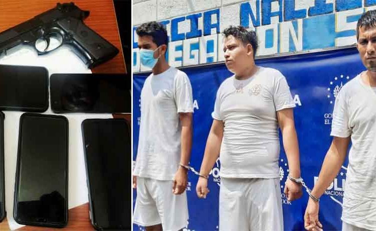 Tras persecución policial, agentes capturan a delincuentes que asaltaban con arma de juguete