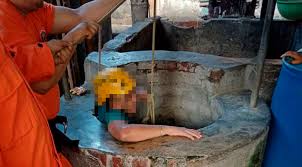 Menor rescatado de un pozo por Bomberos había descendido para auxiliar a un gato