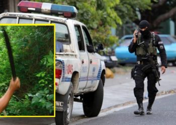 Con machete en mano, dos hombres se disputan una “pachita” de licor y terminan detenidos