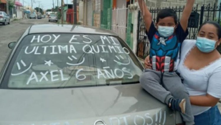 Con la ventas de tortas, padre logra pagar la última quimioterapia de su hijo de 6 años
