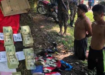 Presuntos pandilleros de Soyapango son capturados con más $16,000 que no pudieron justificar