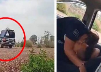 Graban a policías mexicanos teniendo relaciones en una patrulla