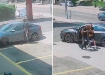 Un sujeto intenta robar el automóvil a un luchador de la UFC y termina apaleado