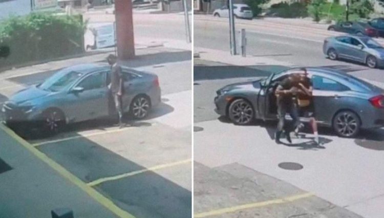 Un sujeto intenta robar el automóvil a un luchador de la UFC y termina apaleado