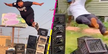 “Milk Crate Challenge”: El nuevo y peligroso reto viral que manda a muchos al hospital