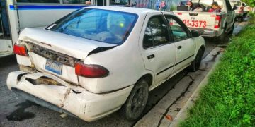 Policía arresta a banda de delincuentes que se transportaban en un vehículo Ciudad Delgado
