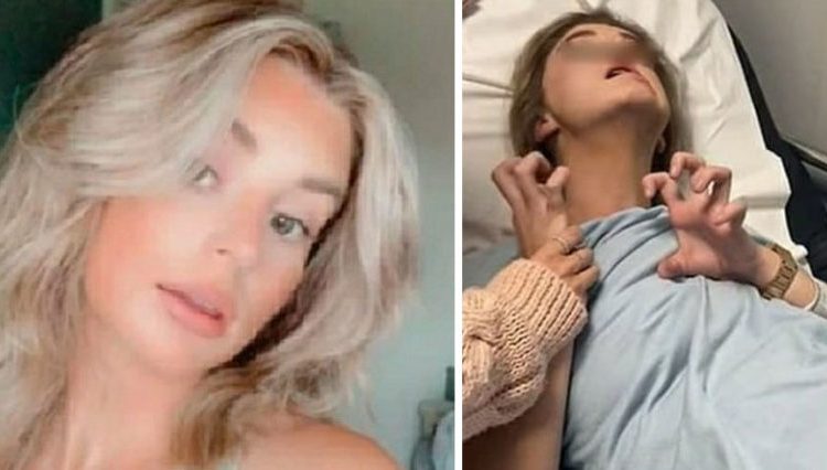 Jovencita “se congela” tras salir de un bar y tomarse un trago que un hombre le ofreció
