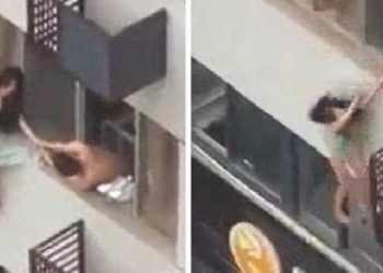 Mujer se lanza de un edificio al descubrir a su marido con la amante